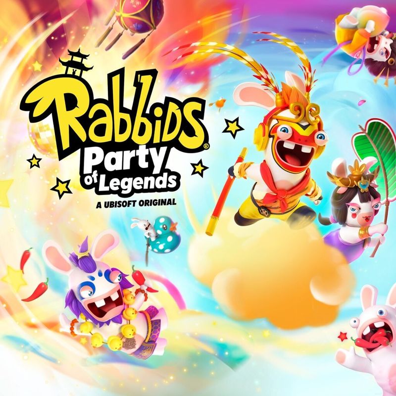 Rabbids: Party of Legends box art for Playstation 4